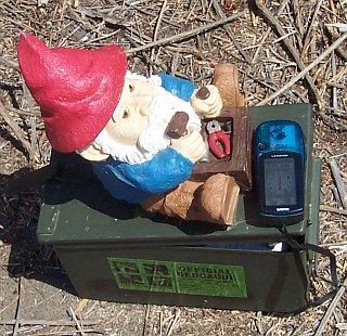 one of the Guajome gnomes